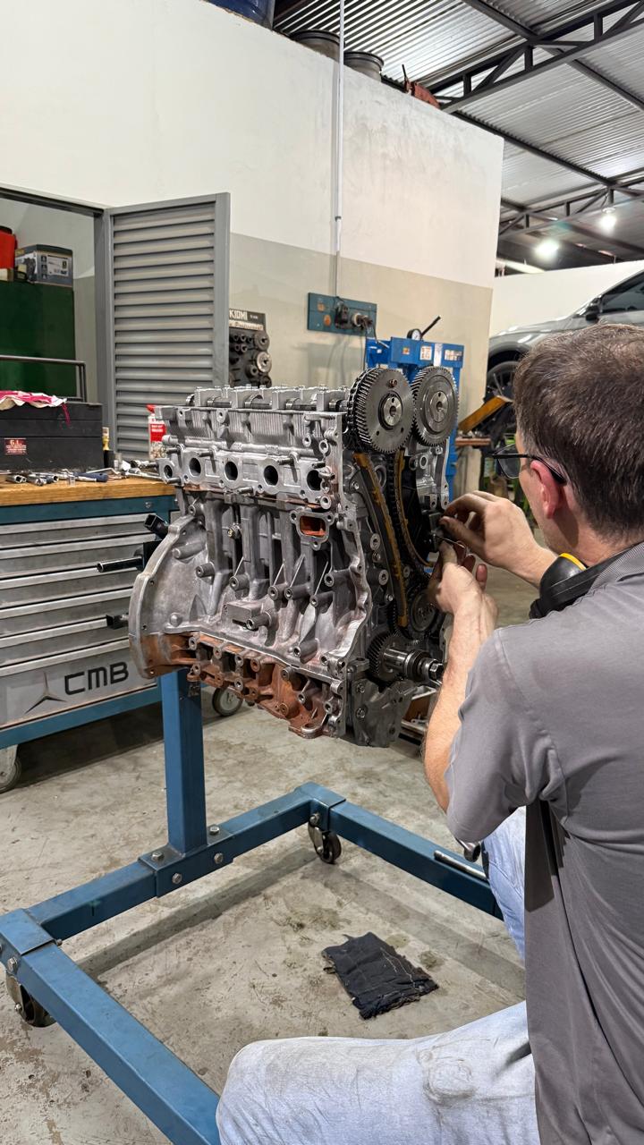 Remontagem de motor
